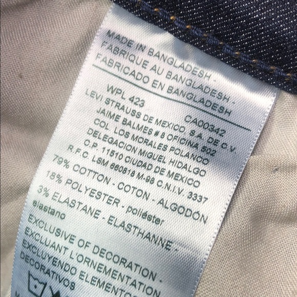 LIKE NEW LEVI SIGNATURE MODERN SKINNY JEANS 6/28x30 ⭐️ - Picture 10 of 16